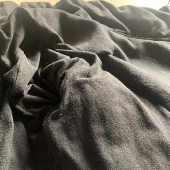 Lululemon Women's Rejuvenate Jacket Black Cropped Puffer Asymmetric Sweater 6 - Picture 3 of 13